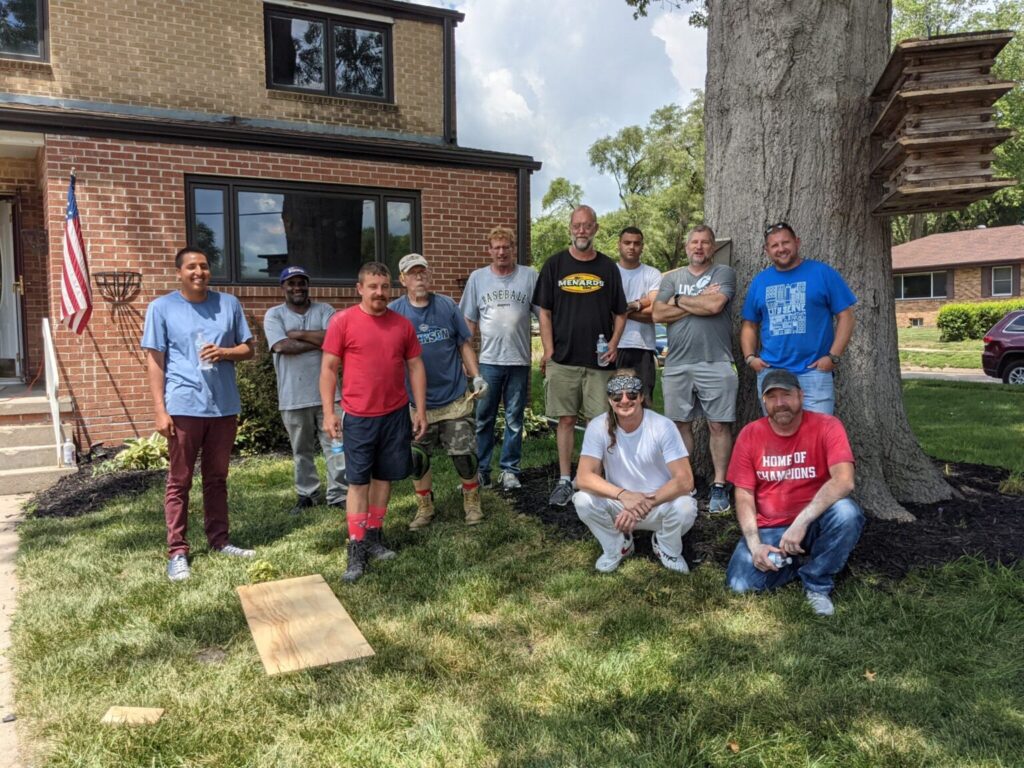 mens' fellowship group service project
