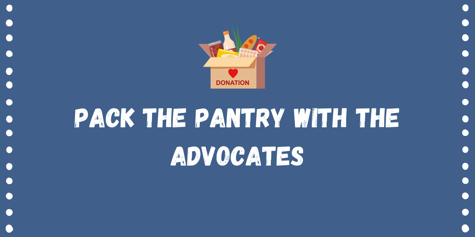 Pack the Pantry with the Advocates