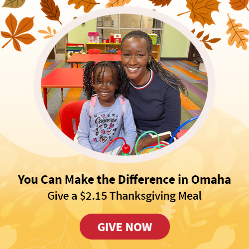 Give a $2.15 Thanksgiving Meal!